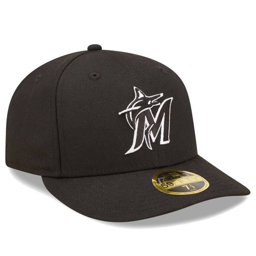 MLB Miami Marlins Low 59FIFTY Fitted Hat