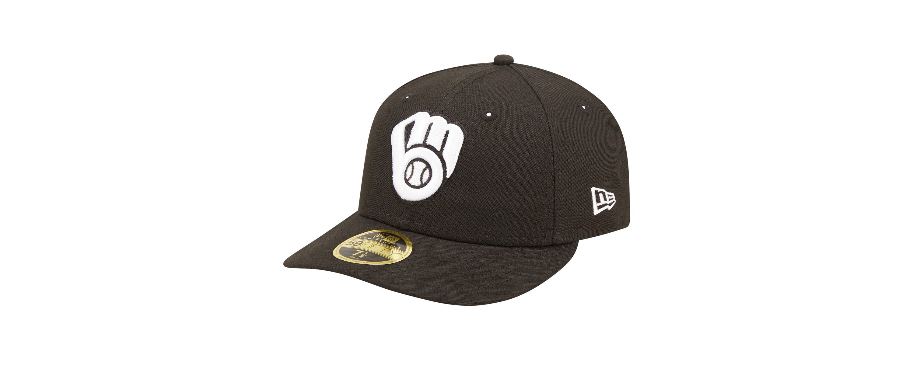 MLB Milwaukee Brewers Low 59FIFTY Fitted Hat