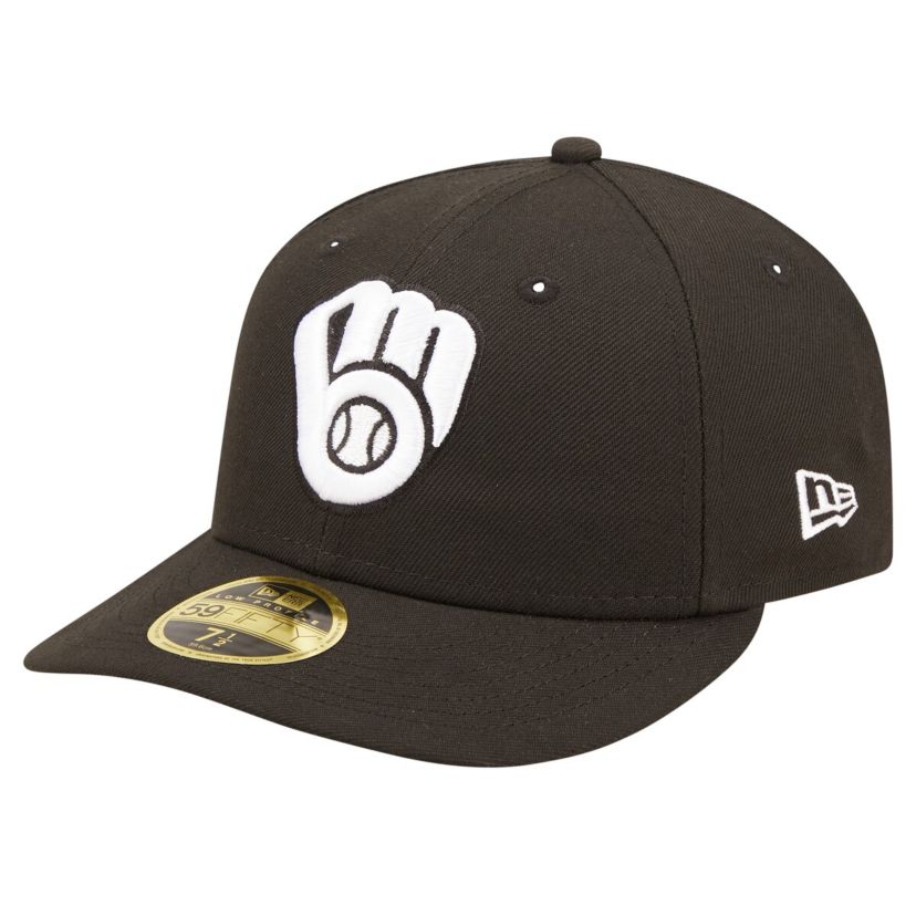 MLB Milwaukee Brewers Low 59FIFTY Fitted Hat
