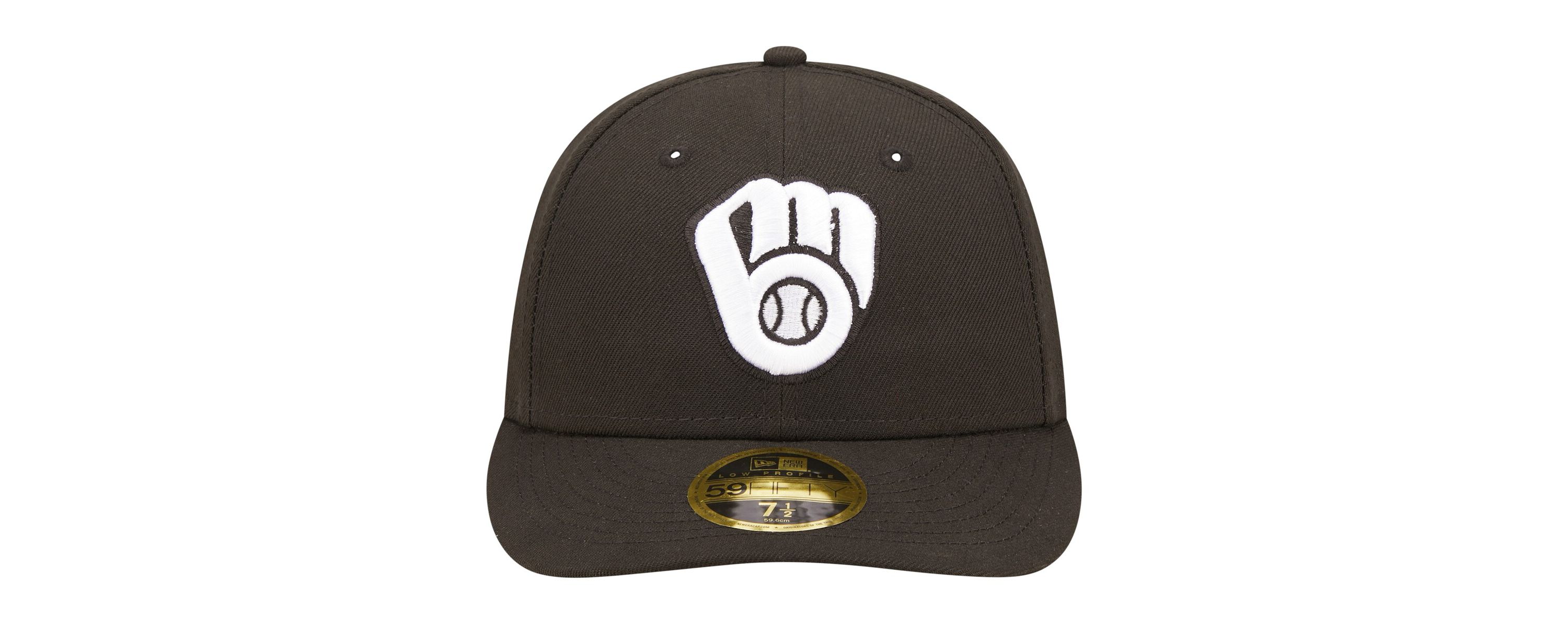 MLB Milwaukee Brewers Low 59FIFTY Fitted Hat