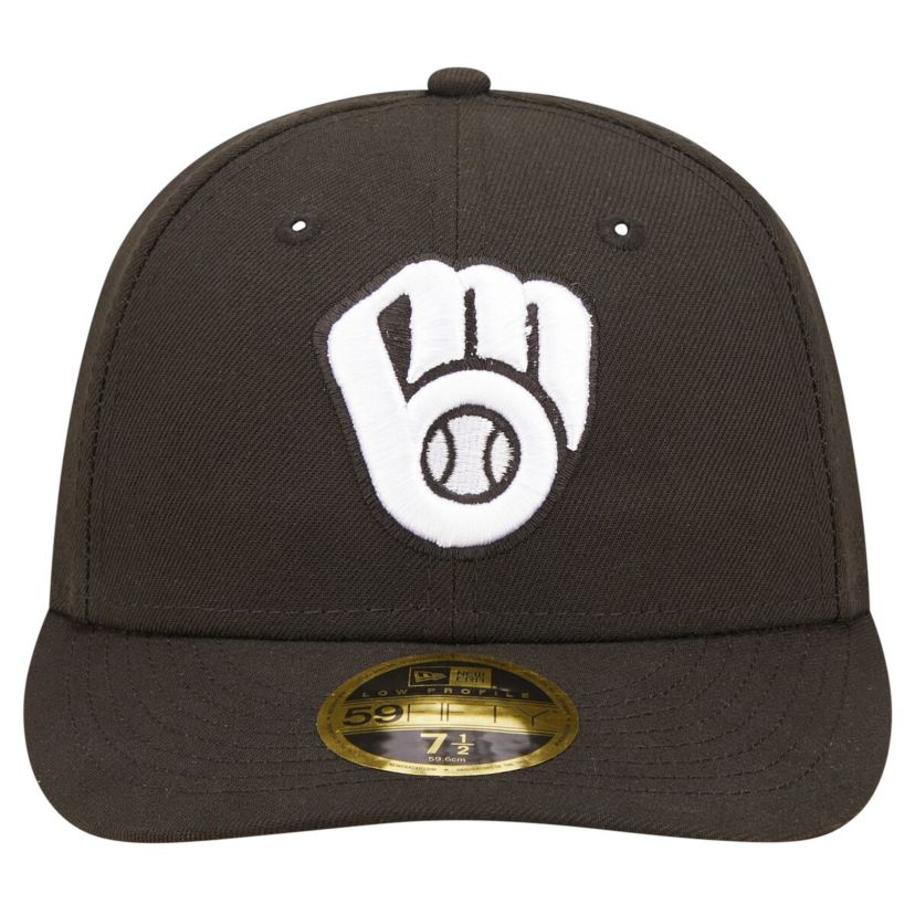 MLB Milwaukee Brewers Low 59FIFTY Fitted Hat