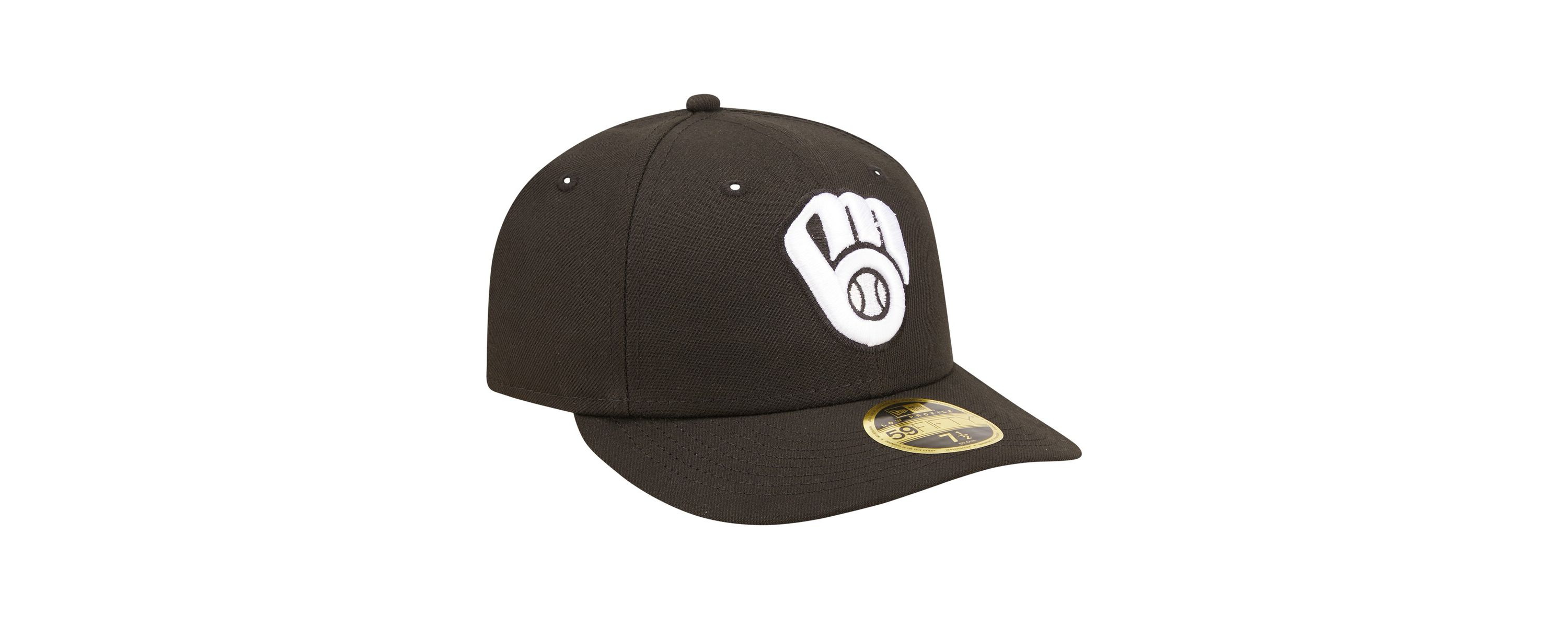 MLB Milwaukee Brewers Low 59FIFTY Fitted Hat