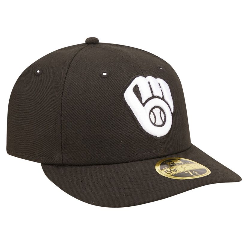MLB Milwaukee Brewers Low 59FIFTY Fitted Hat