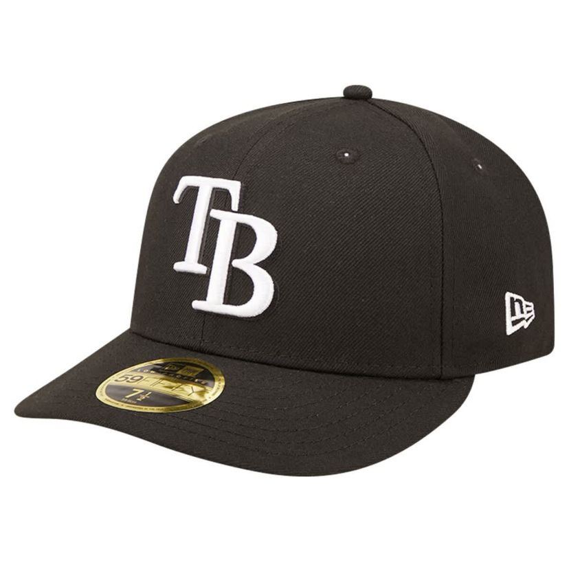 MLB Tampa Bay Rays Low 59FIFTY Fitted Hat