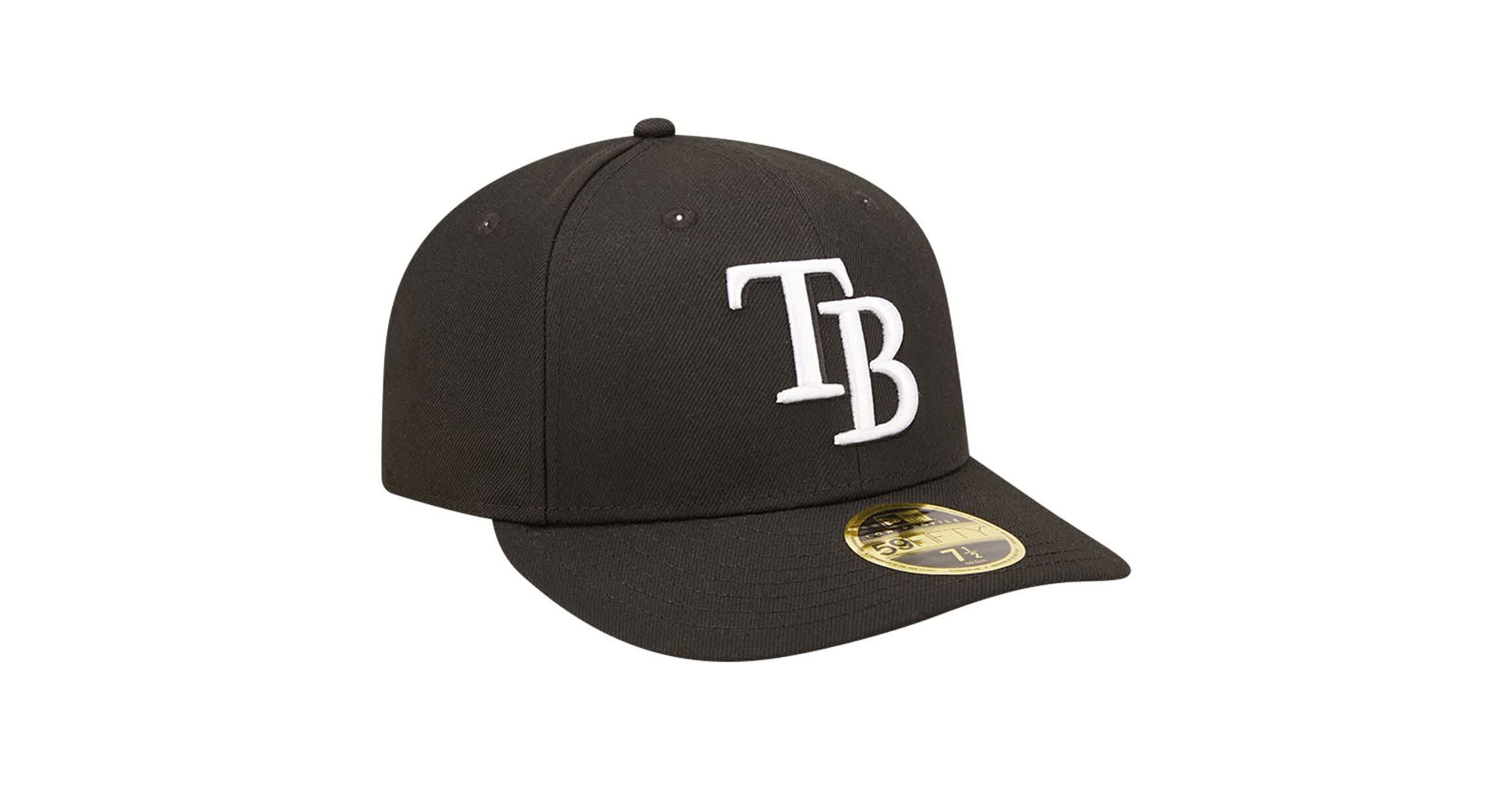MLB Tampa Bay Rays Low 59FIFTY Fitted Hat
