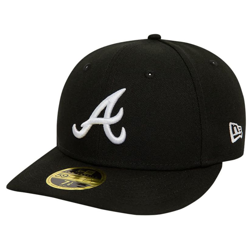 MLB Atlanta Braves Low 59FIFTY Fitted Hat