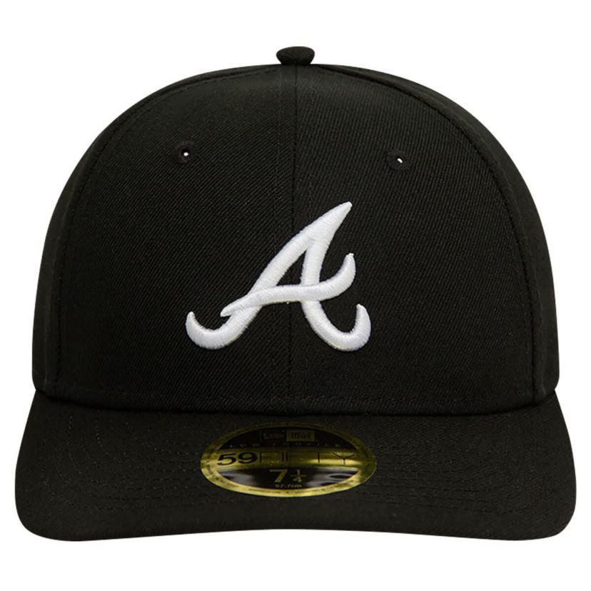 MLB Atlanta Braves Low 59FIFTY Fitted Hat