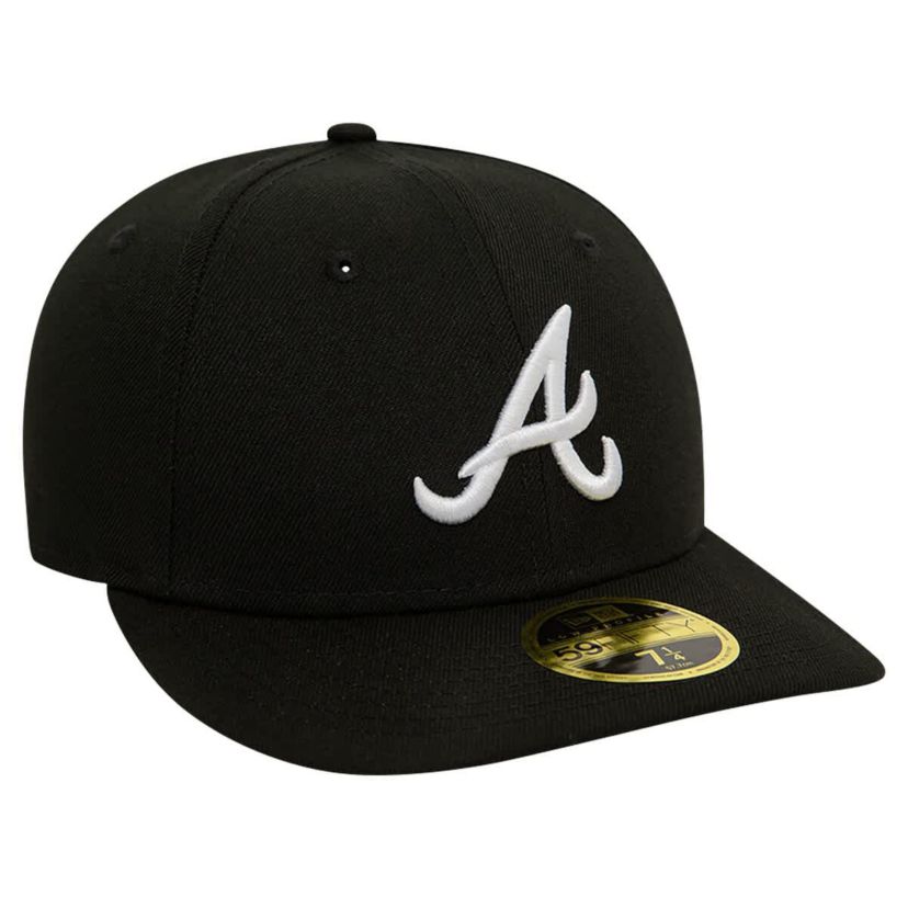 MLB Atlanta Braves Low 59FIFTY Fitted Hat