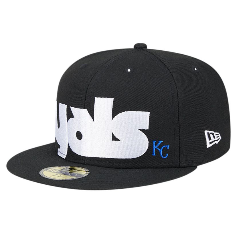 MLB Kansas City Royals Checkered Undervisor 59FIFTY Fitted Hat