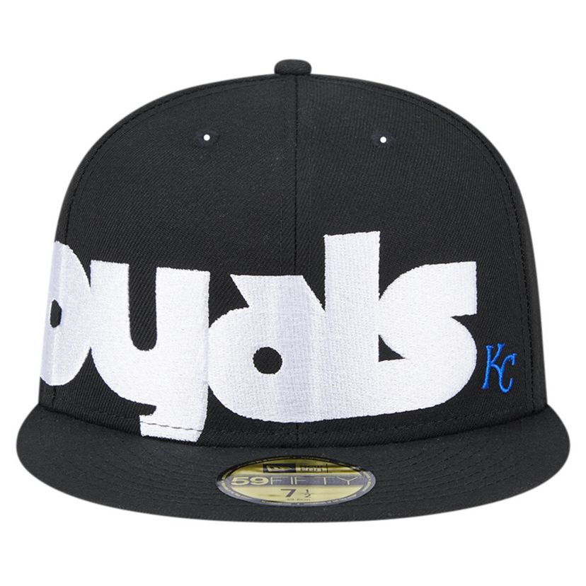 MLB Kansas City Royals Checkered Undervisor 59FIFTY Fitted Hat