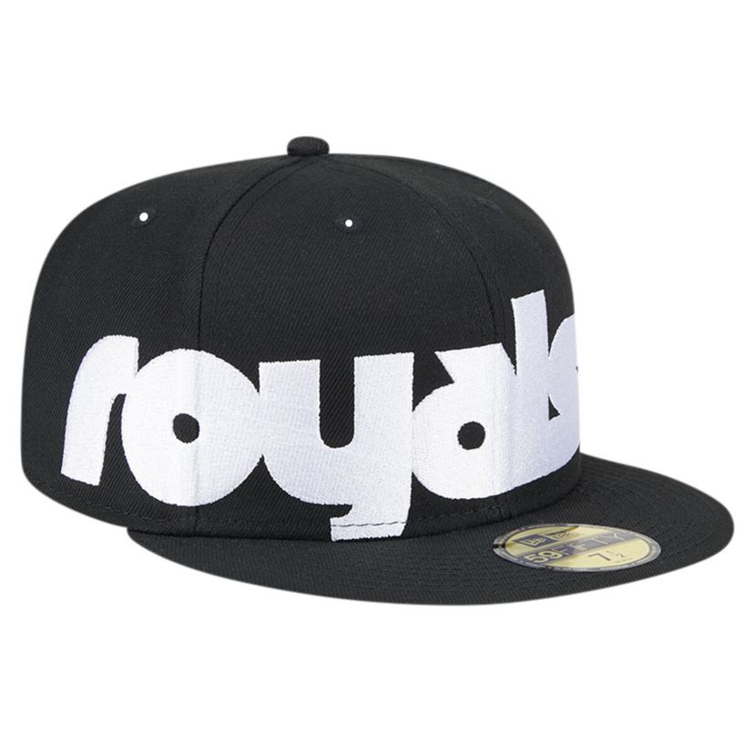 MLB Kansas City Royals Checkered Undervisor 59FIFTY Fitted Hat