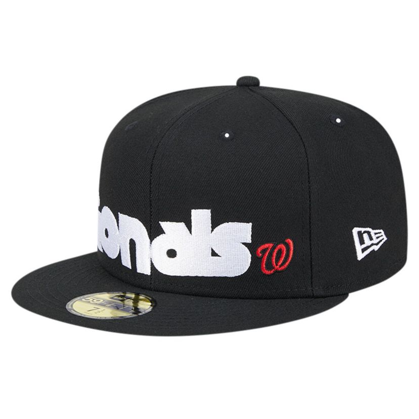 MLB Washington Nationals Checkered Undervisor 59FIFTY Fitted Hat