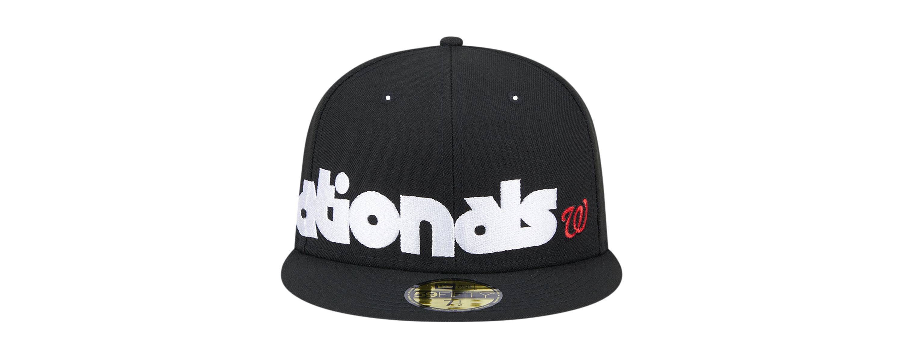 MLB Washington Nationals Checkered Undervisor 59FIFTY Fitted Hat