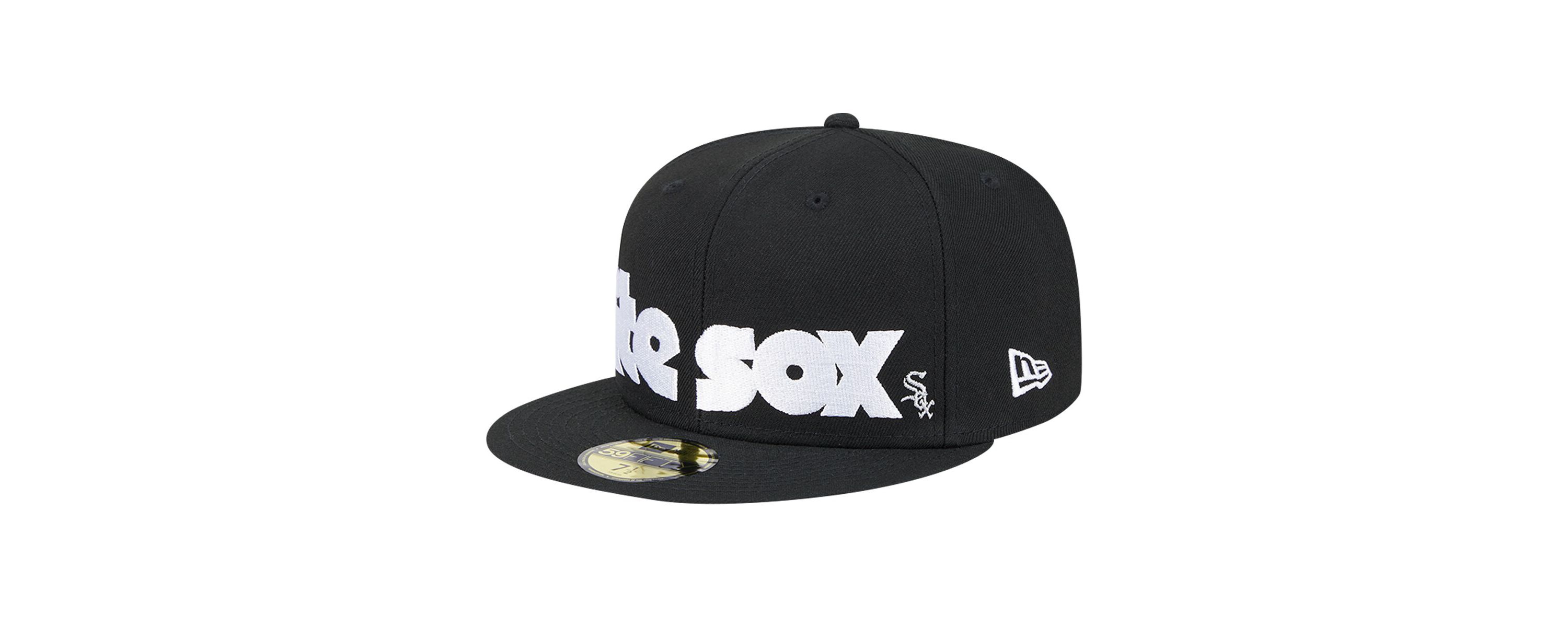 Chicago White Sox MLB Chicago Sox Checkered Undervisor 59FIFTY Fitted Hat