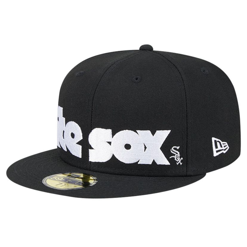 Chicago White Sox MLB Chicago Sox Checkered Undervisor 59FIFTY Fitted Hat