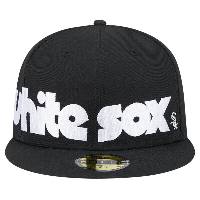Chicago White Sox MLB Chicago Sox Checkered Undervisor 59FIFTY Fitted Hat