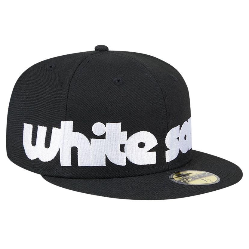 Chicago White Sox MLB Chicago Sox Checkered Undervisor 59FIFTY Fitted Hat
