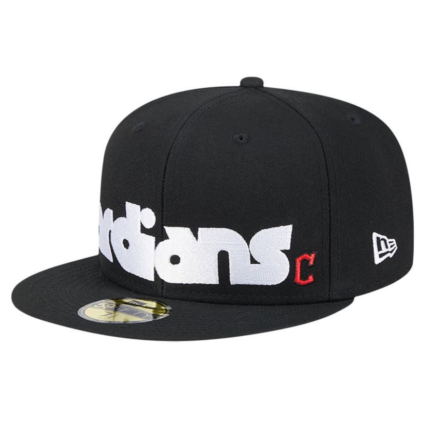 MLB Cleveland Guardians Checkered Undervisor 59FIFTY Fitted Hat