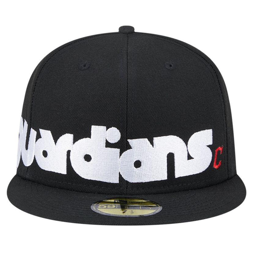MLB Cleveland Guardians Checkered Undervisor 59FIFTY Fitted Hat