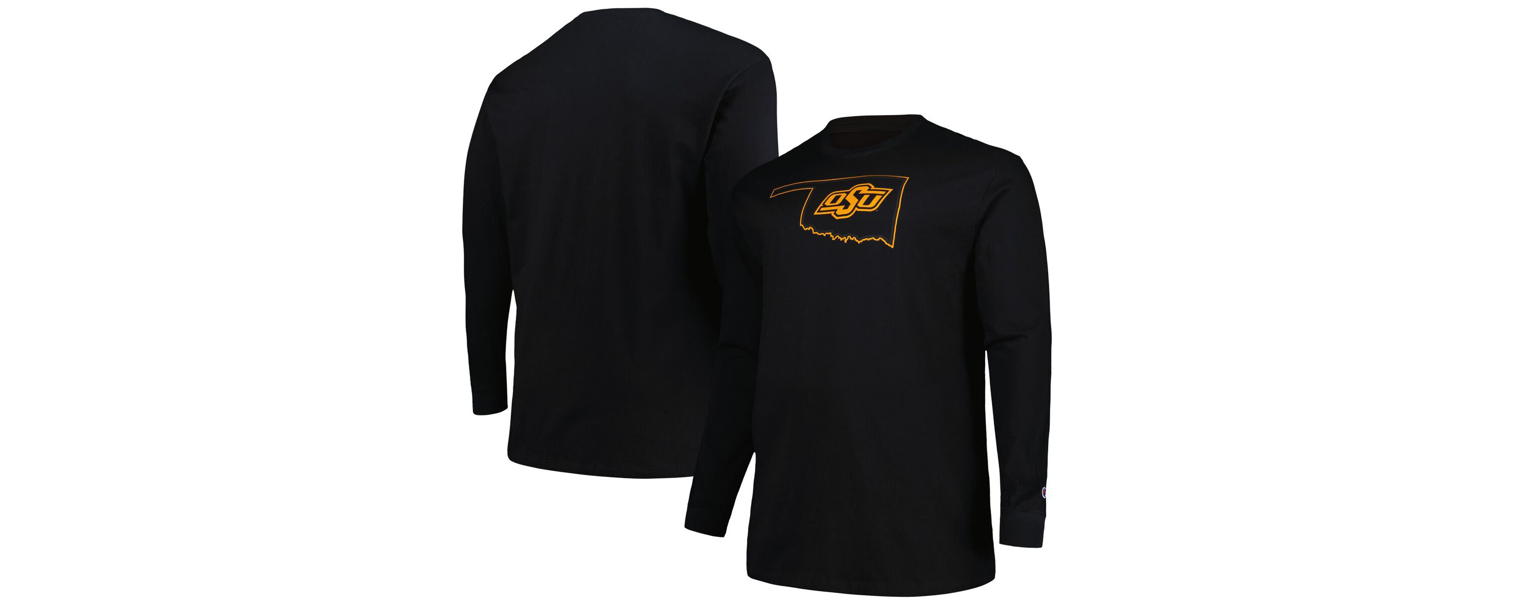NCAA Oklahoma State Cowboys Big & Tall Pop Long Sleeve T-Shirt