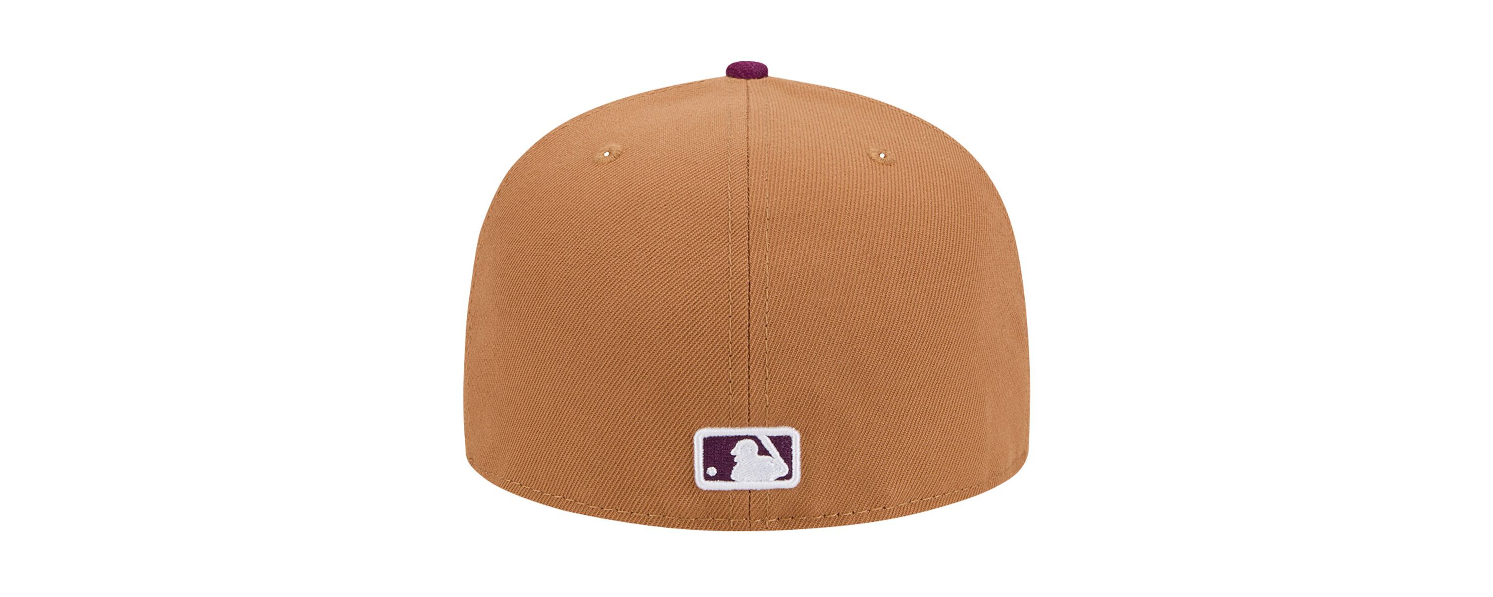 MLB Brown/Purple Los Angeles Dodgers Two-Tone Color Pack 59FIFTY Fitted Hat