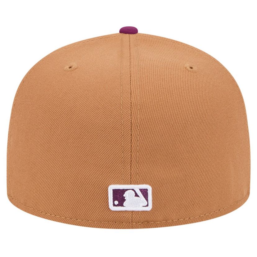 Boston Red Sox MLB Brown/Purple Boston Sox Two-Tone Color Pack 59FIFTY Fitted Hat