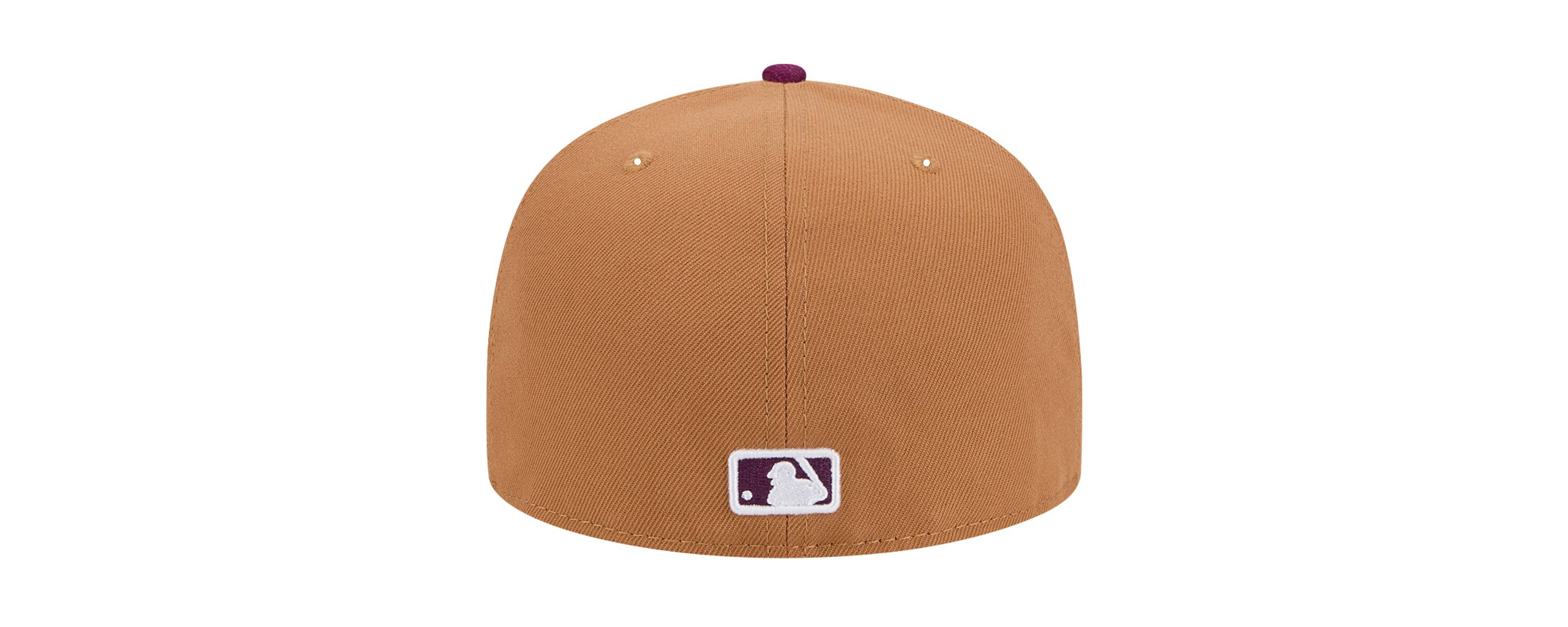 MLB Brown/Purple Atlanta Braves Two-Tone Color Pack 59FIFTY Fitted Hat