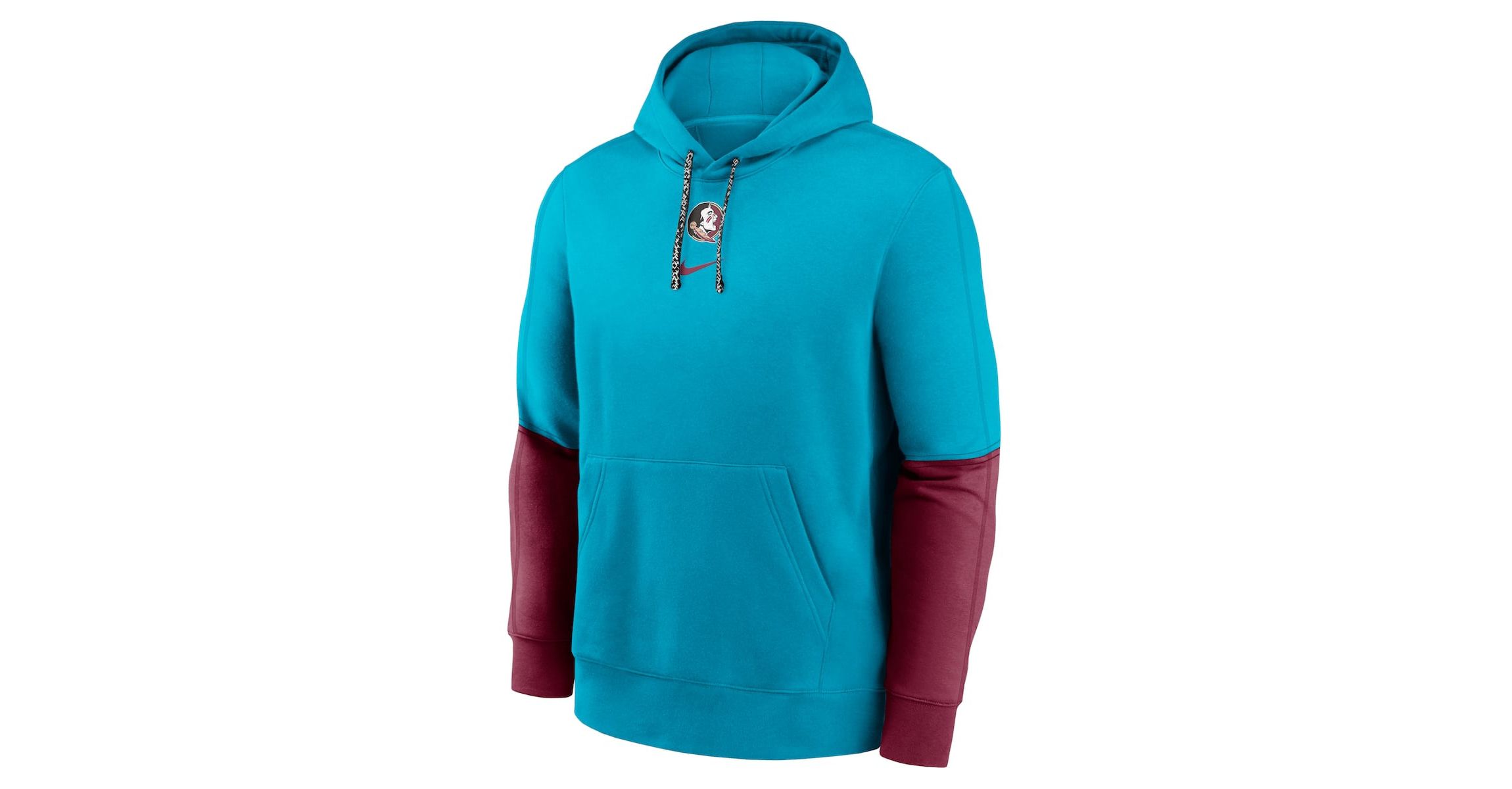 NCAA Nike Florida State Seminoles 2024 Sideline Club Fleece Pullover Hoodie