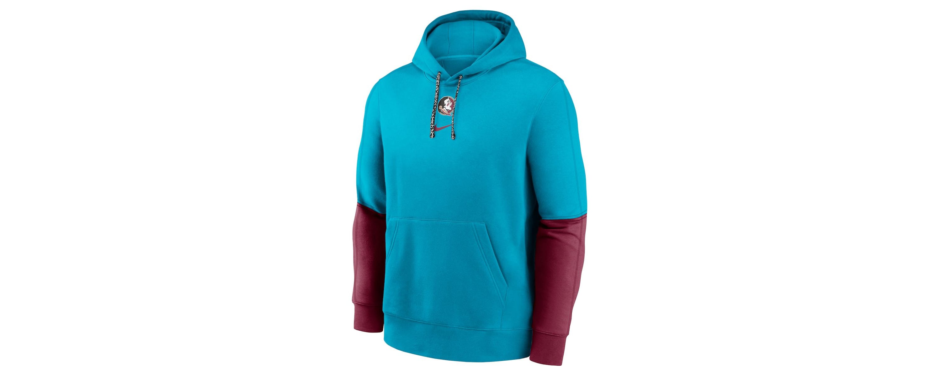 NCAA Nike Florida State Seminoles 2024 Sideline Club Fleece Pullover Hoodie