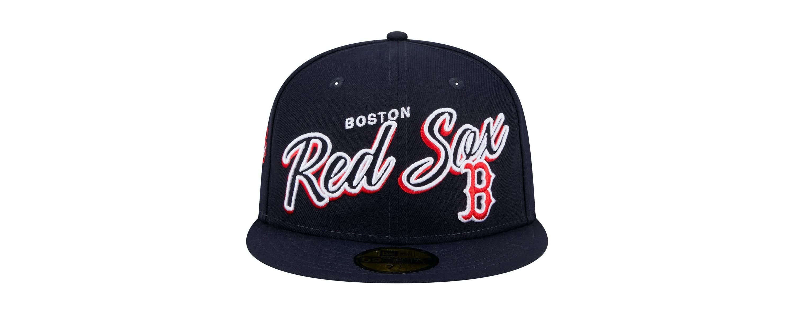 Boston Red Sox MLB Boston Sox Script Sided 59FIFTY Fitted Hat