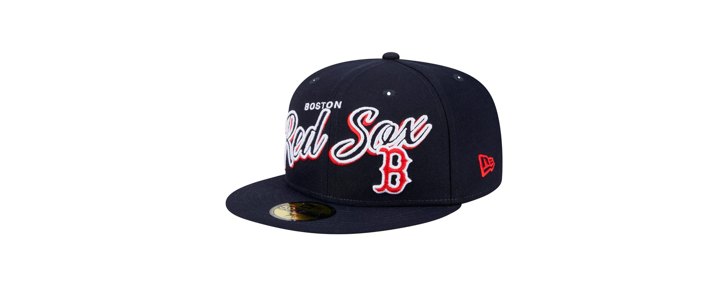 Boston Red Sox MLB Boston Sox Script Sided 59FIFTY Fitted Hat