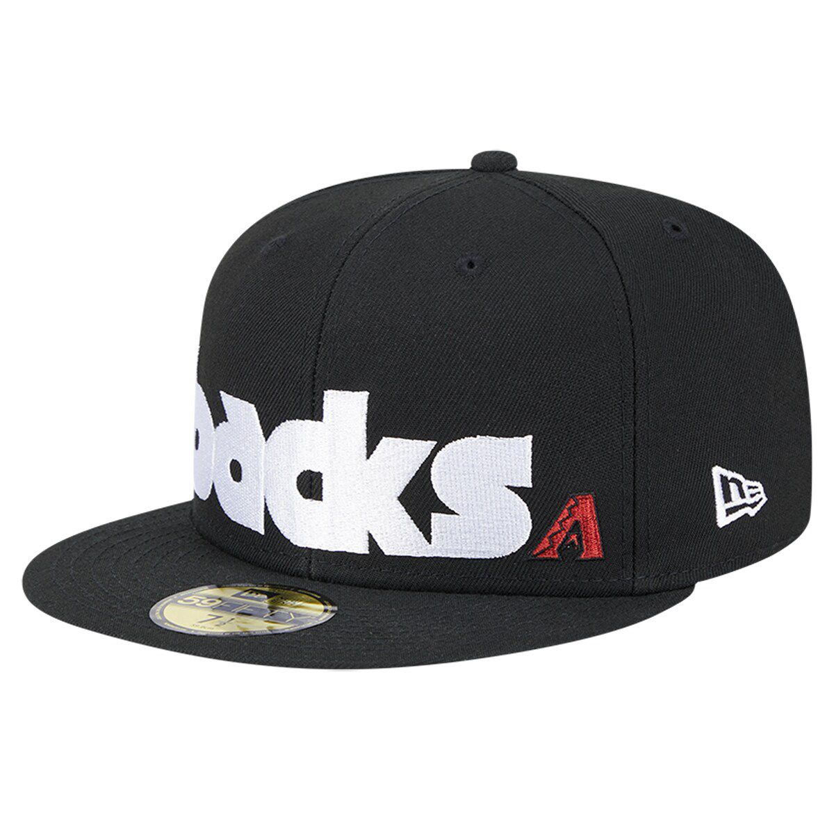 MLB Arizona Diamondbacks Checkered Undervisor 59FIFTY Fitted Hat