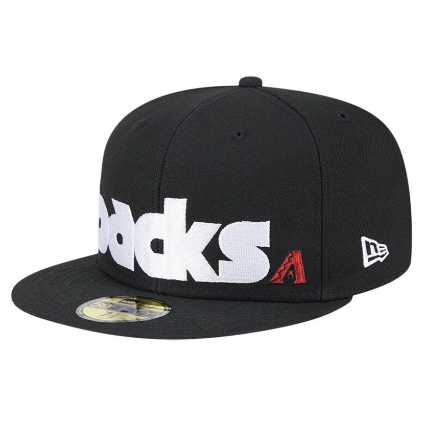 MLB Arizona Diamondbacks Checkered Undervisor 59FIFTY Fitted Hat