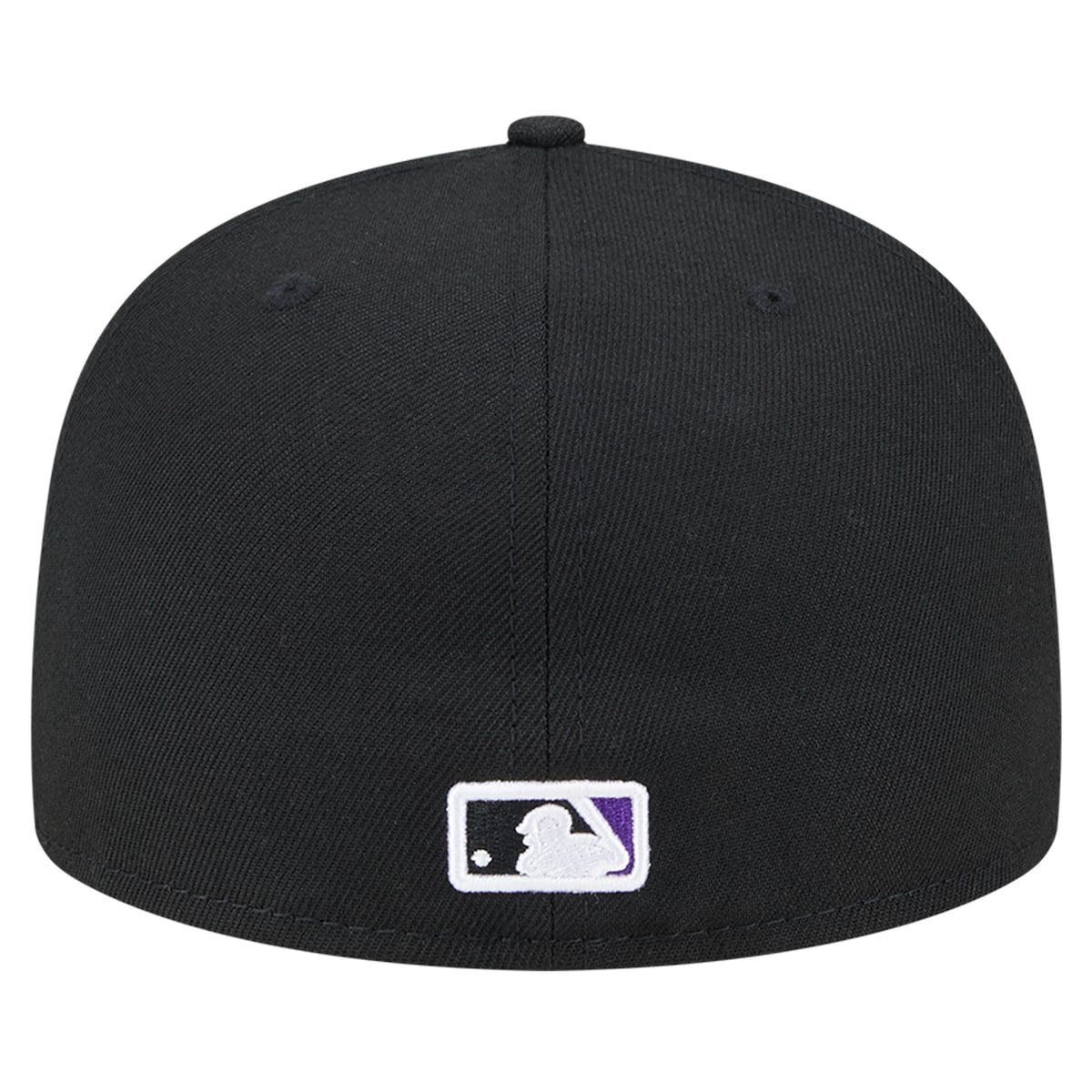MLB Colorado Rockies Checkered Undervisor 59FIFTY Fitted Hat