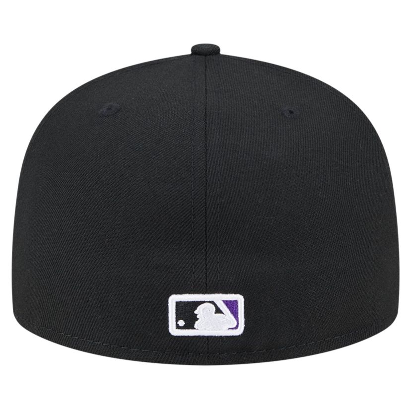 MLB Colorado Rockies Checkered Undervisor 59FIFTY Fitted Hat