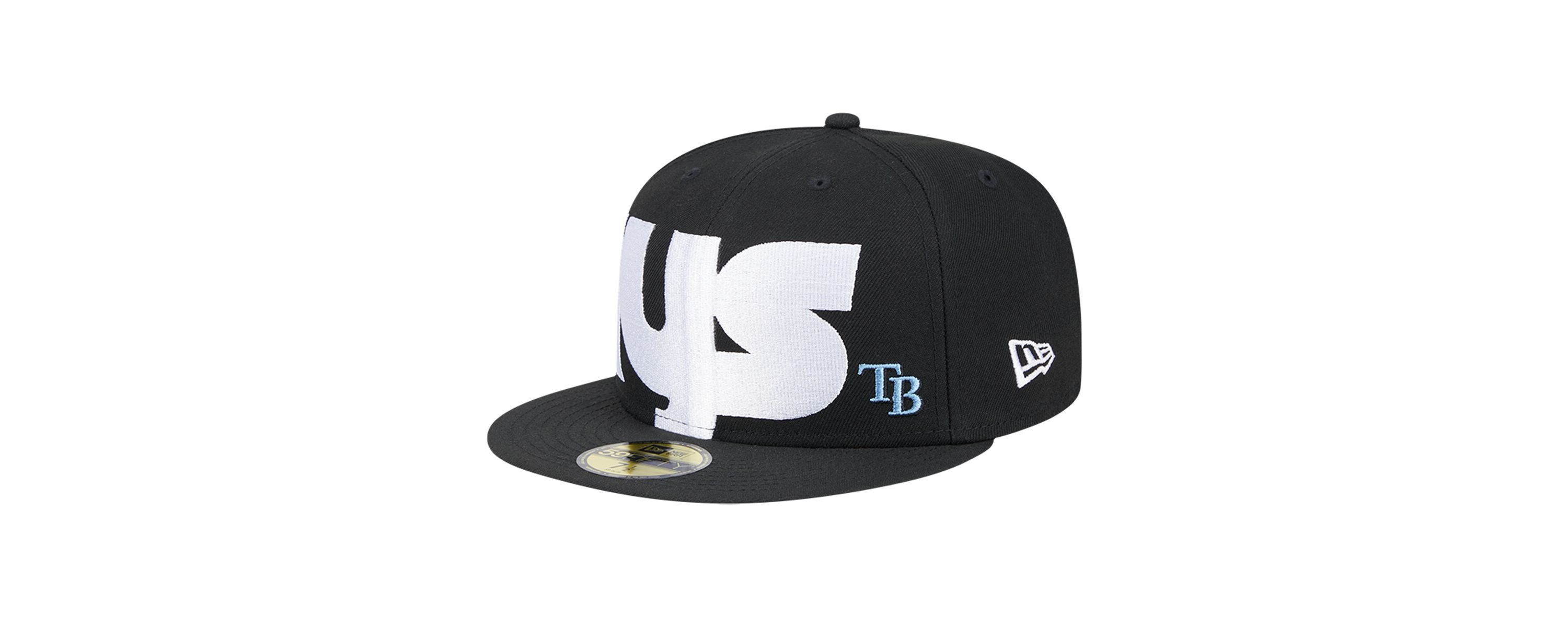 MLB Tampa Bay Rays Checkered Undervisor 59FIFTY Fitted Hat