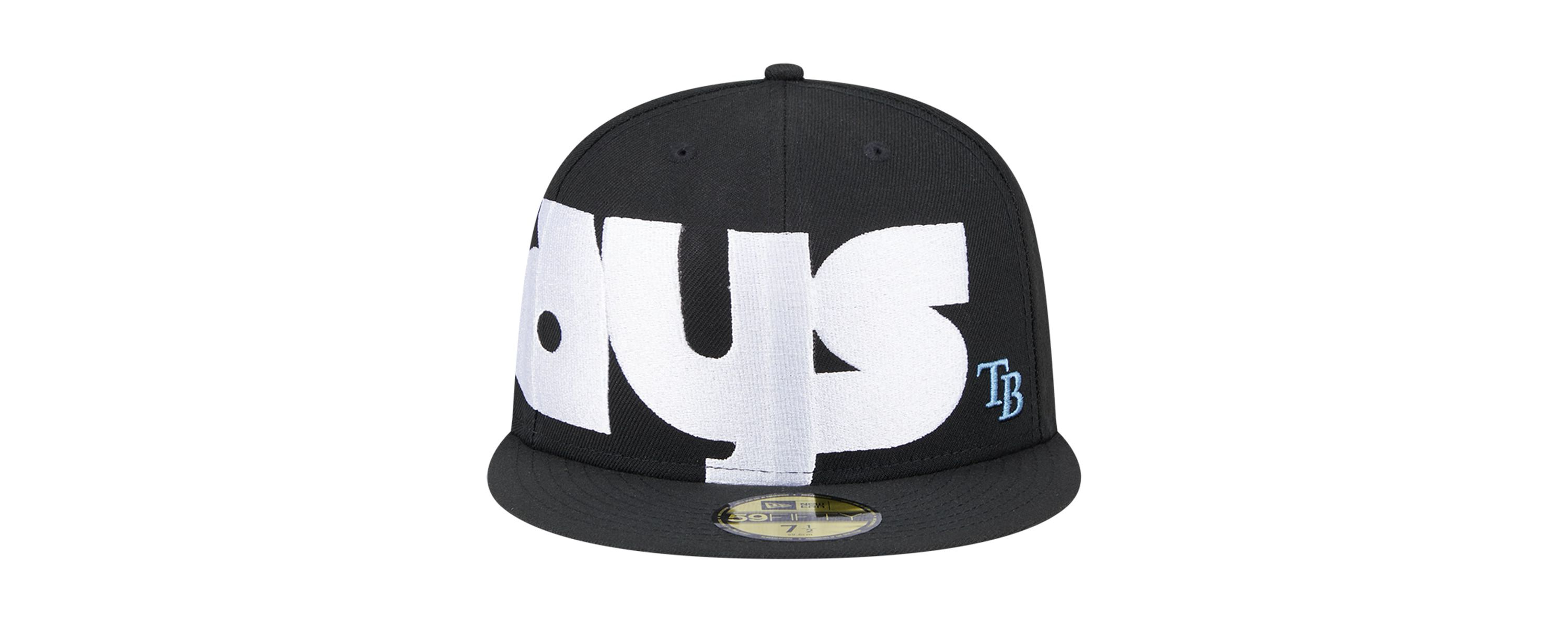 MLB Tampa Bay Rays Checkered Undervisor 59FIFTY Fitted Hat