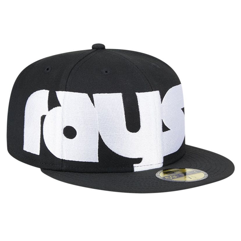 MLB Tampa Bay Rays Checkered Undervisor 59FIFTY Fitted Hat