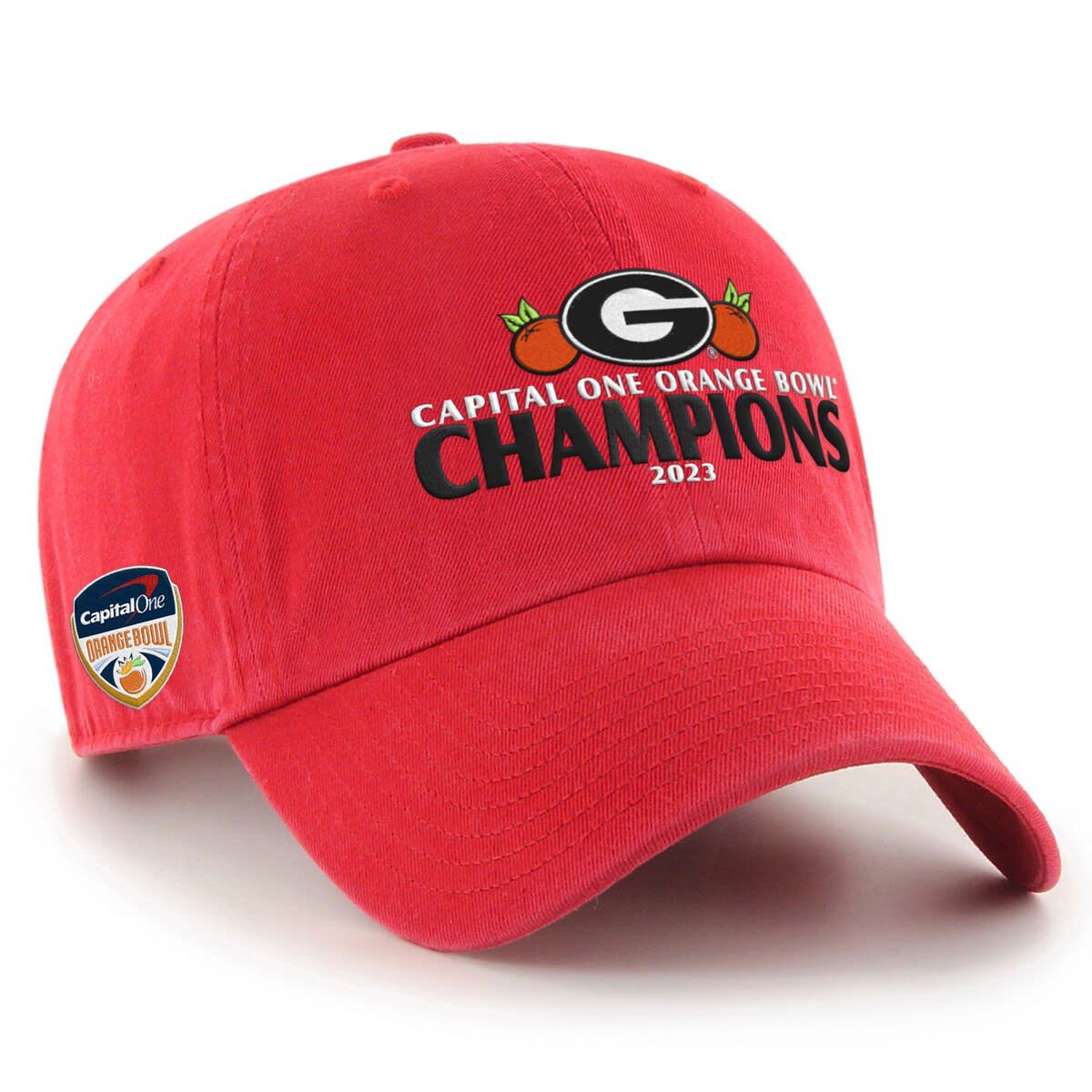 NCAA Georgia Bulldogs 2023 Bowl s Clean Up Adjustable Hat