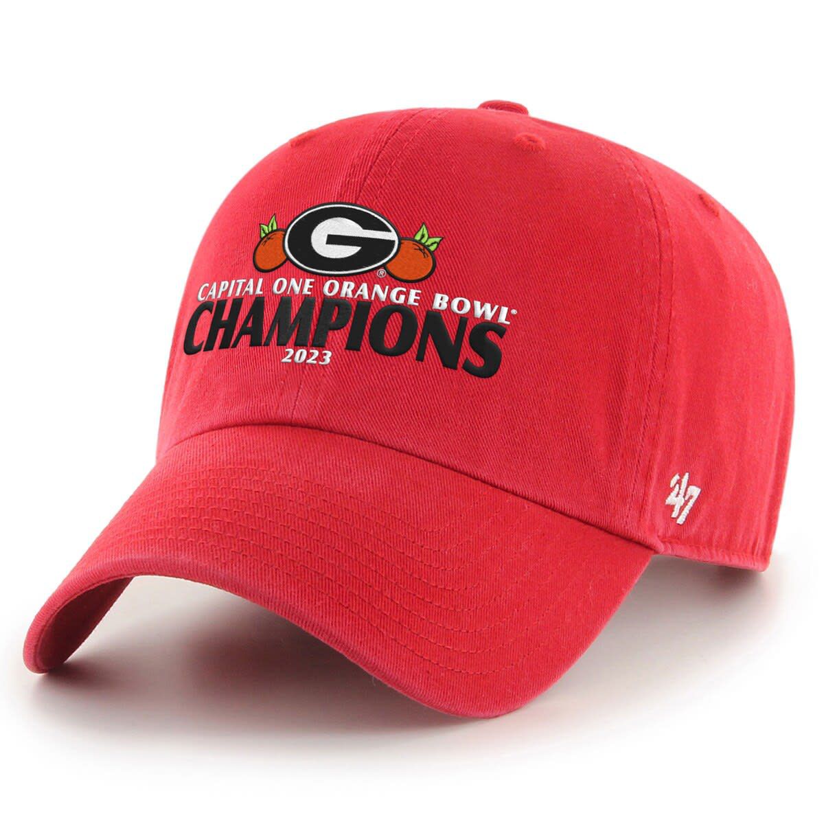 NCAA Georgia Bulldogs 2023 Bowl s Clean Up Adjustable Hat