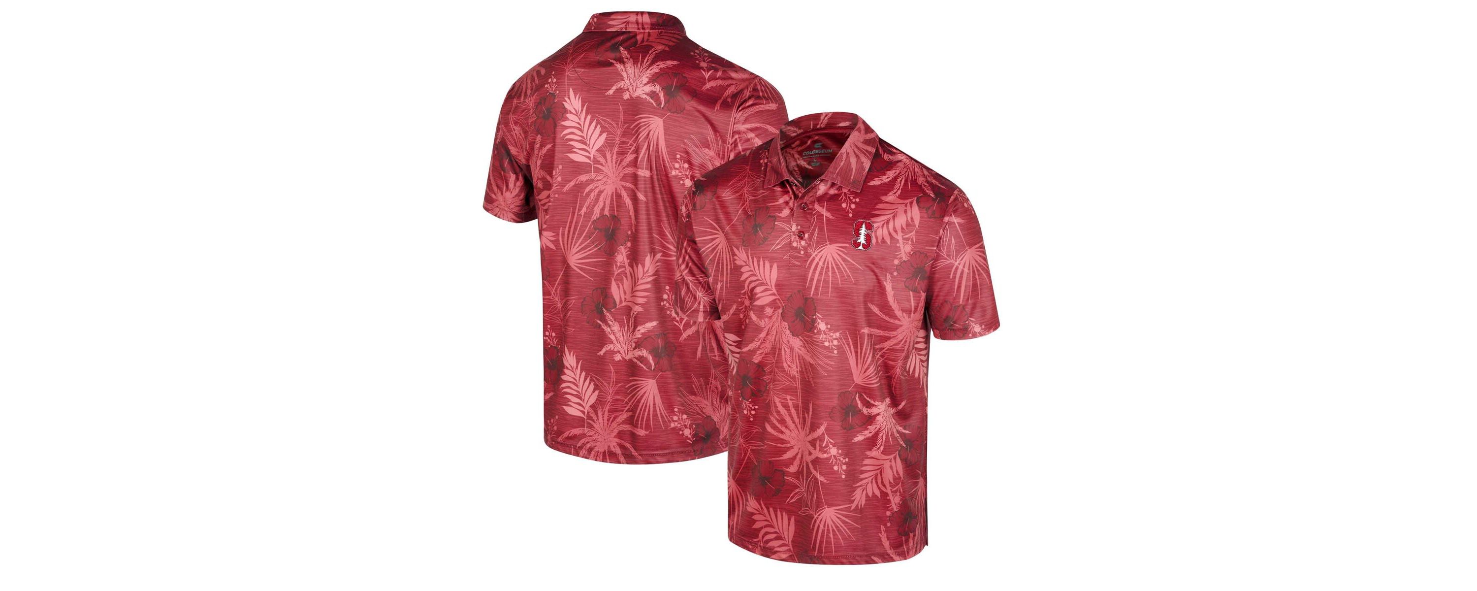 Stanford Cardinal NCAA Stanford Palms Team Polo