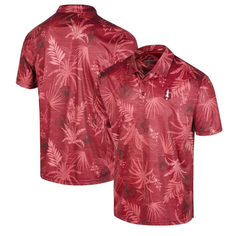 Stanford Cardinal NCAA Stanford Palms Team Polo
