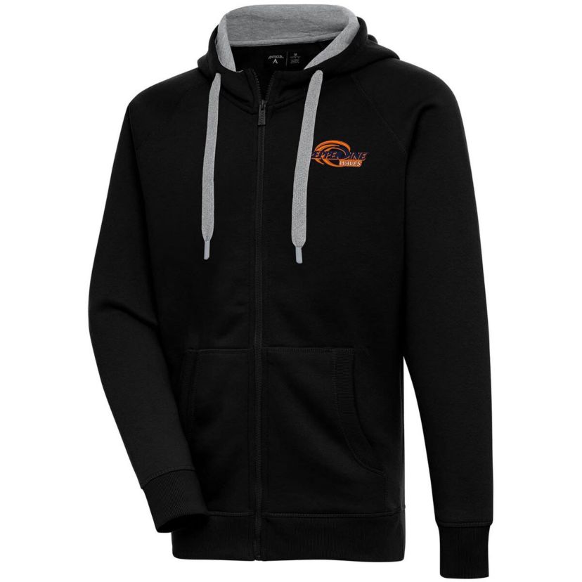 NCAA Pepperdine Waves Victory Raglan Full-Zip Hoodie