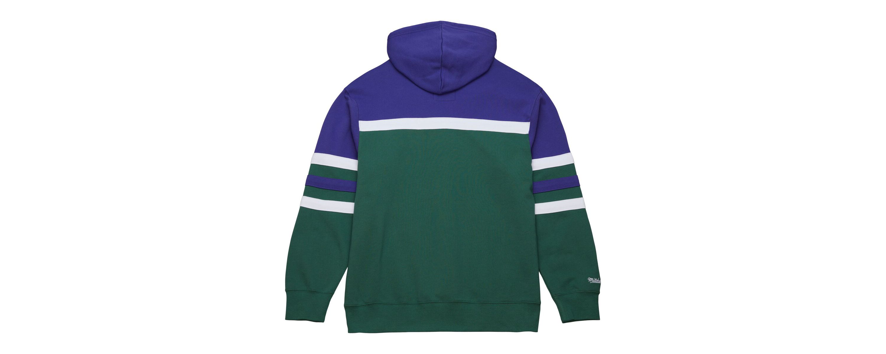 NBA Green/Purple Milwaukee Bucks Head Coach Pullover Hoodie