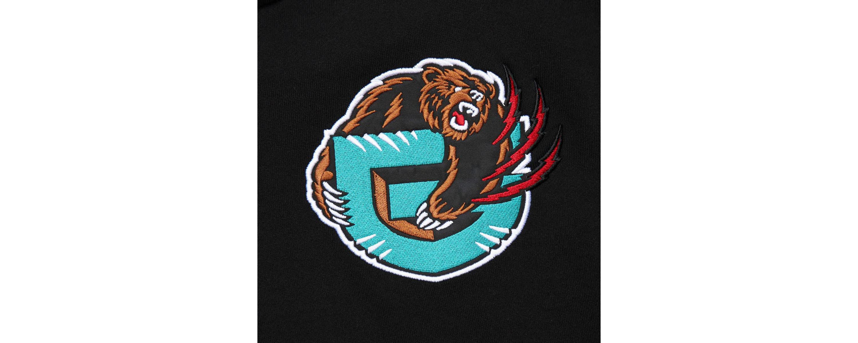 Hardwood Classic Teams Vancouver Grizzlies Hardwood Classics Team OG 2.0 Vintage Logo Fleece Pullover Hoodie