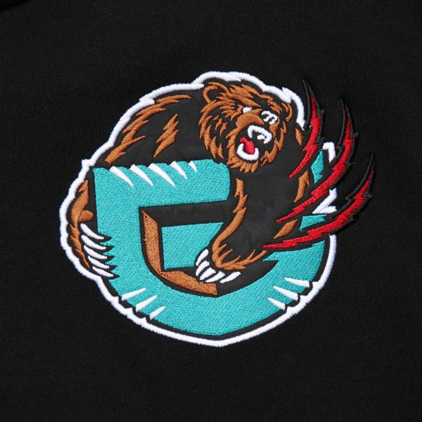 Hardwood Classic Teams Vancouver Grizzlies Hardwood Classics Team OG 2.0 Vintage Logo Fleece Pullover Hoodie