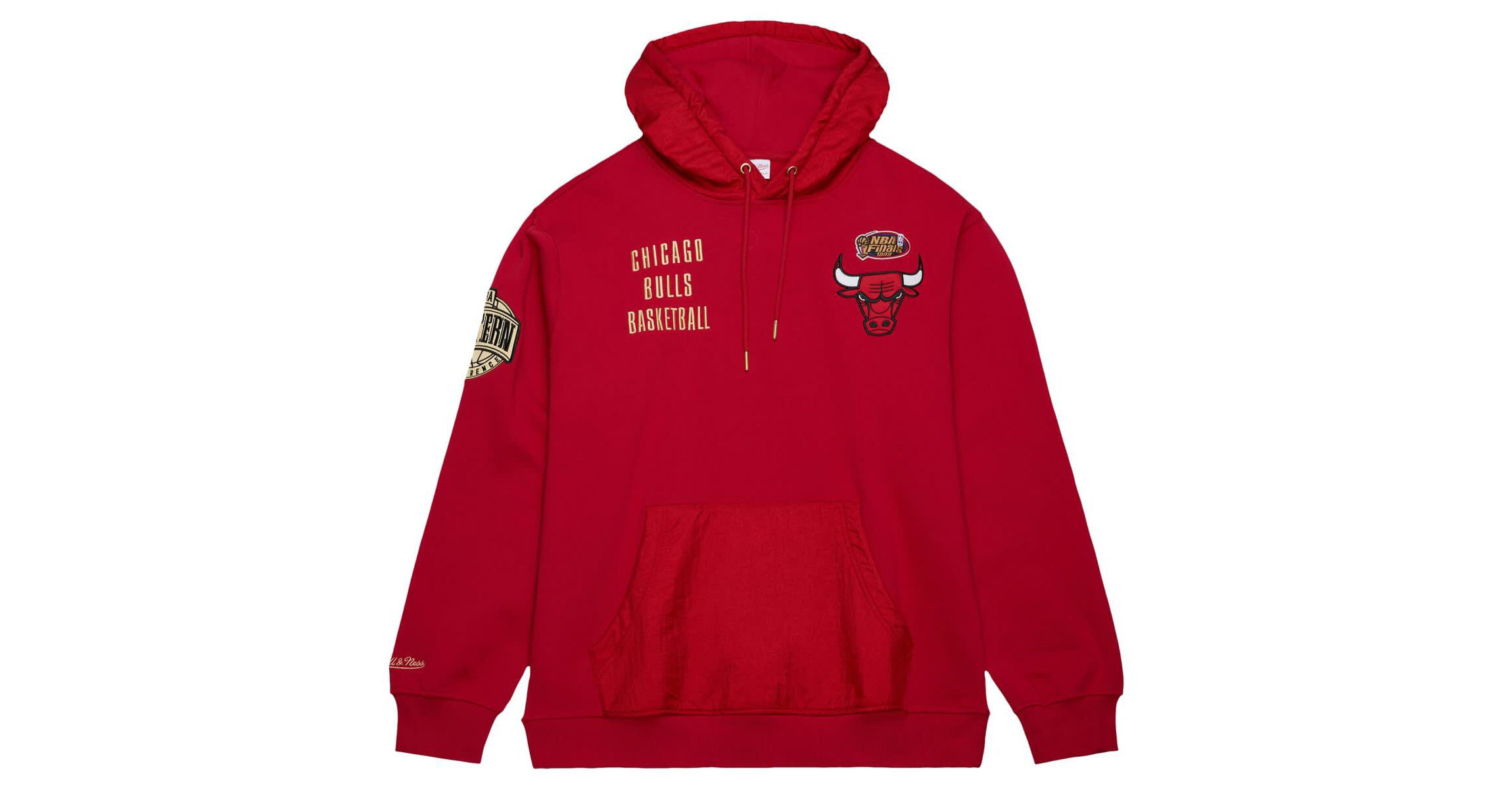 NBA Chicago Bulls Team OG 2.0 Vintage Logo Fleece Pullover Hoodie