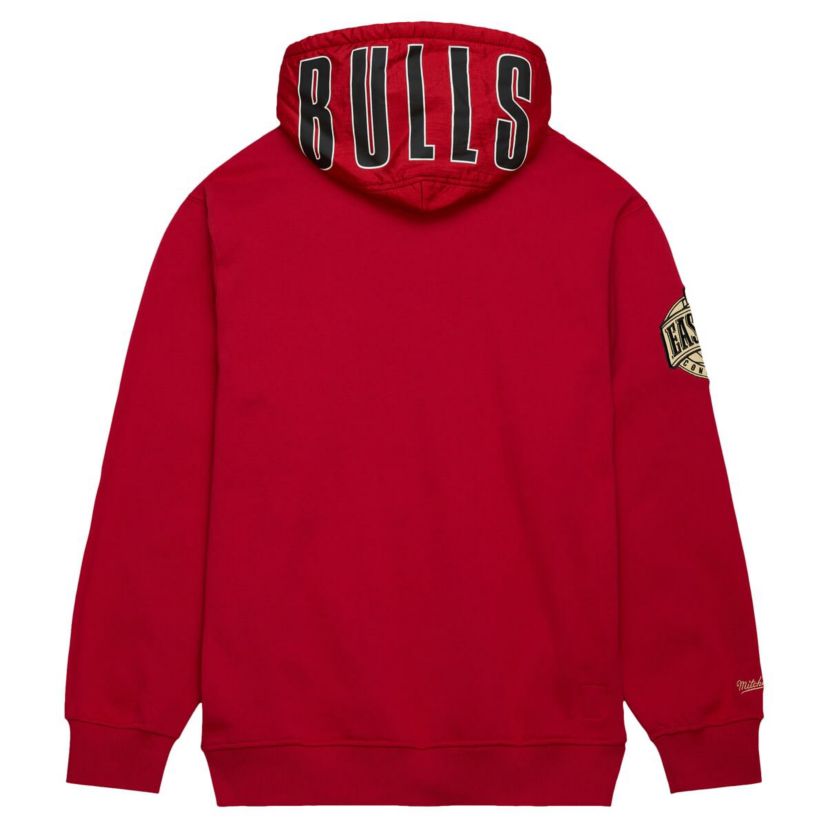 NBA Chicago Bulls Team OG 2.0 Vintage Logo Fleece Pullover Hoodie