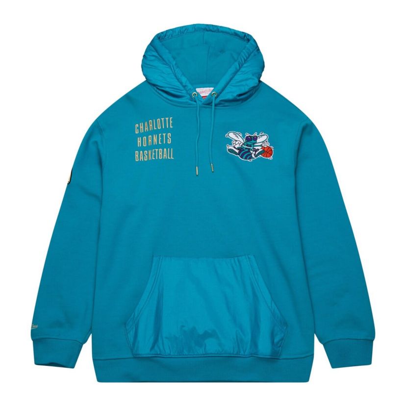 NBA Charlotte Hornets Team OG 2.0 Vintage Logo Fleece Pullover Hoodie