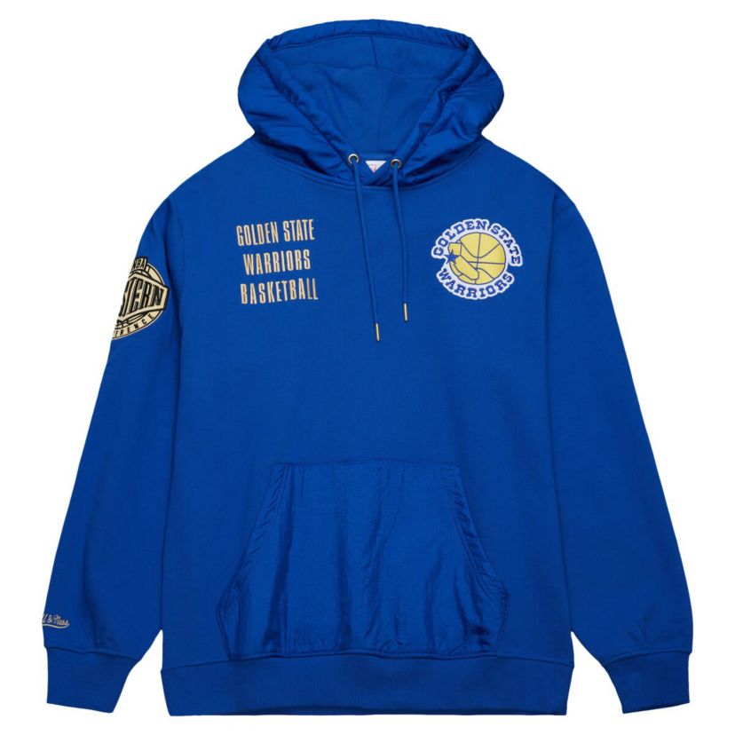 NBA Golden State Warriors Team OG 2.0 Vintage Logo Fleece Pullover Hoodie